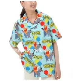 新品 ディズニーストア プーさん&イーヨー/半袖シャツ アロハシャツのサムネイル