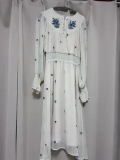 レトロ ロングワンピースのサムネイル