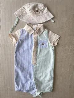baby GAP ロンパース 帽子 セット 6-12ヶ月のサムネイル
