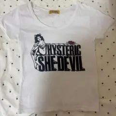 HYSTERIC GLAMOUR SHE DEVIL Tシャツ チビT - メルカリ
