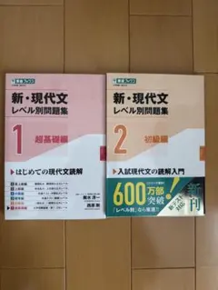 新・現代文レベル別問題集 1・2 セット