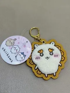 ちいかわ もこもこサガラ刺繍キーホルダー　シーサー