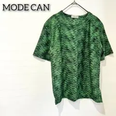 モードキャン トップス カットソー Tシャツ 総柄 キレイめ エレガントのサムネイル