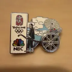 2008年 北京五輪 ピンバッジ 朝日新聞 - メルカリ