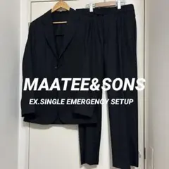 MAATEE&SONS SILK NEL セットアップ 1 MAATEE&SONS SILK NEL セットアップ 25aw - メルカリ