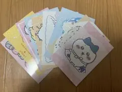 ちいかわイラストカード 9枚セットハチワレプロマイド