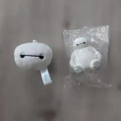 【新品未使用未開封】ベイマックス フィギュア ぬいぐるみ キーホルダー2個セット