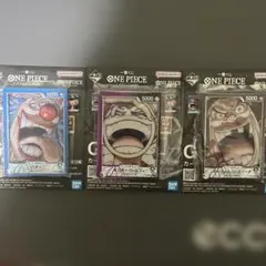 ルフィ（ニカ）、ティーチ、バギーONE PIECE 一番くじ アクリルスタンド