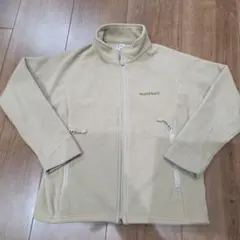 mont-bell モンベル　キッズフリース　120 ベージュ　薄手
