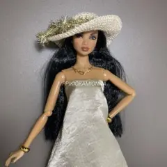 コレット バービー ポピーパーカー リボン付き帽子 ゴールドラメ ゴールド