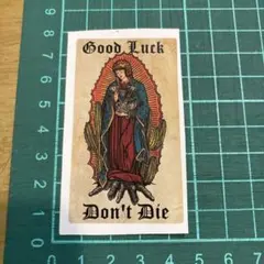 70mm防水　ステッカー　バイクの御守りにどうぞ　聖母マリア