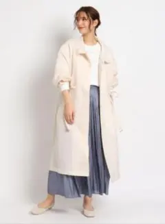 タグ付き新品✨ grove ♡ ナチュラルライクシアーコートのサムネイル