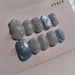 【現品限り】No.4ハンドメイドネイルチップ