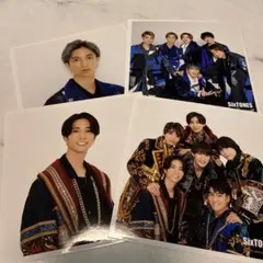 SixTONES 田中樹 ましかくフォト 4枚セット