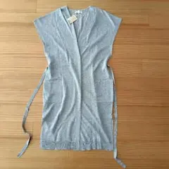 GWセール中 タグ付 studio CLIP グレー ベスト L ジレ
