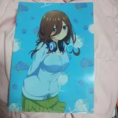 五等分の花嫁　中野三玖　ミニクリアファイル