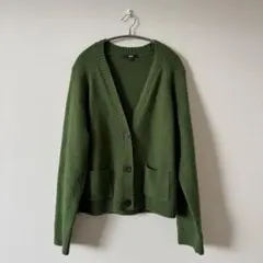 ユニクロ スフレヤーンショートカーディガン