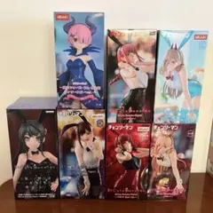 まとめ売り）チェンソーマン Re:ゼロ 青春ブタ野郎　美少女フィギュア