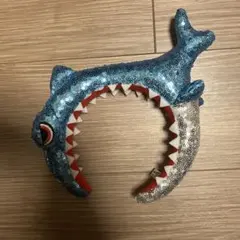 ユニバ　USJ カチューシャ　ジョーズ　JAWS