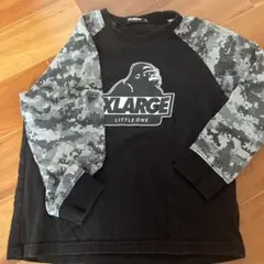 XLARGE 迷彩柄 長袖カットソー 120