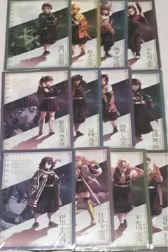 鬼滅の刃 無限城編 描き下ろしイラスト A4 クリアファイル 12種セット