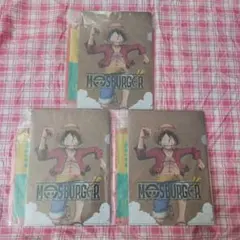 モスバーガー 2025 福袋 ワンピース ハンドタオル A4クリアファイル 3組