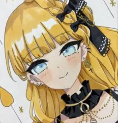魔法少女ノ魔女裁判まのさば　 佐伯ミリア ★手描きイラスト　ファンアートアナログ