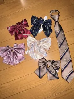リボン・ネクタイ 6点セット