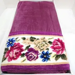 ホットマン　アルパロ　シェニール織　タオルケット