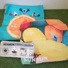 パペットスンスン　バラエティコレクション　スクエアポーチA・B