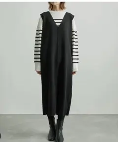 ロペピクニック アンチピリングニットジャンパースカート 40