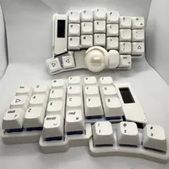 Keyball44 ホワイト 組立て済み セット XDAL