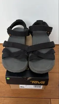 Teva テバ　サンボーンミア サンダル ブラック 24cm 箱無しのサムネイル