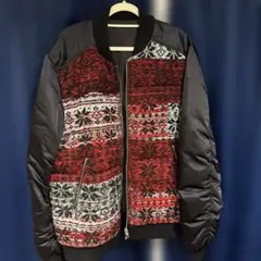 DIESEL ノルディック柄 ジャンパー