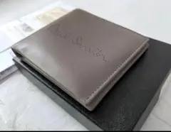 ポールスミス　折財布　　札入　男女兼用　箱付き　レシートストーリー