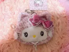 サンリオ ハローキティ ギャルネコ フェイス形ポーチ