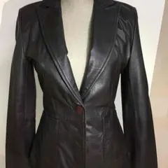 ZARA ザラ 革 ジャケット ダークブラウン