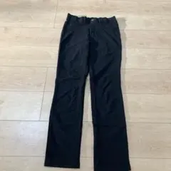 GUNZE 裏起毛スキニーパンツ　160黒