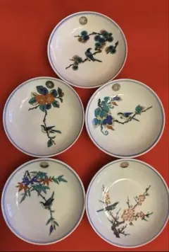 骨董】中国美術 粉彩 花鳥文 飾り皿 2枚セット（直径16cm） - メルカリ