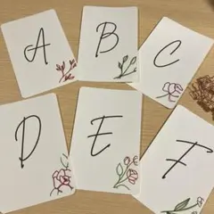 【1/31まで】テーブルナンバー A~F