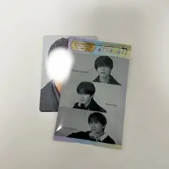 なにわ男子 アシンメトリー 特典 カード 高橋恭平