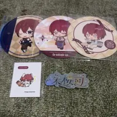 あんスタ!!アニカフェ コースターステッカー 朱桜司　韓国