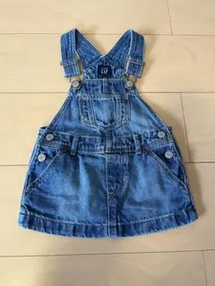 baby GAP デニムオーバーオールスカート 12-18ヶ月
