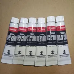 ターナー ポスターカラー 17 カーマイン 11ml 6本セット