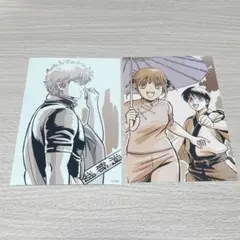 銀魂 吉原大炎上 特典 ポストカード 坂田銀時 志村新八 神楽