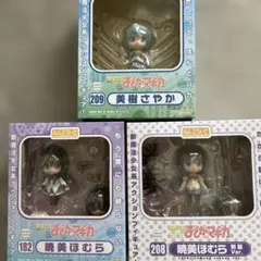 魔法少女まどかマギカ 暁美ほむら、美樹さやかフィギュア3箱セット