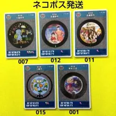 東京都小金井市・武蔵野市・三鷹市・墨田区 マンホールカード 5枚セット