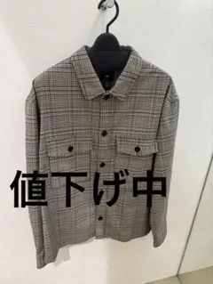 H&MメンズチェックジャケットL L