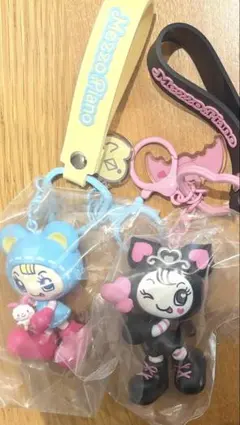 メゾピアノシークレットキャラチャーム　デビリーちゃん　ブルーベリエちゃん