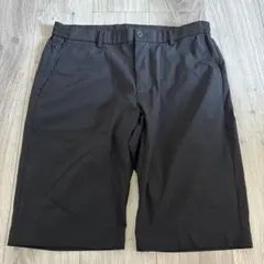 美品。ユニクロ×theory 感動イージーショートパンツ　黒　Mサイズ